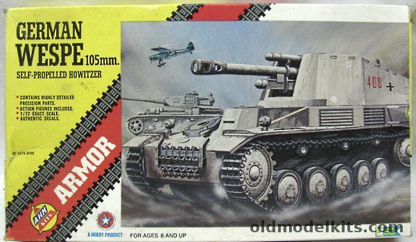 ESCI 1/35 German WESPE 105mm Self-Propelled Howitzer, K556 plastic model kit